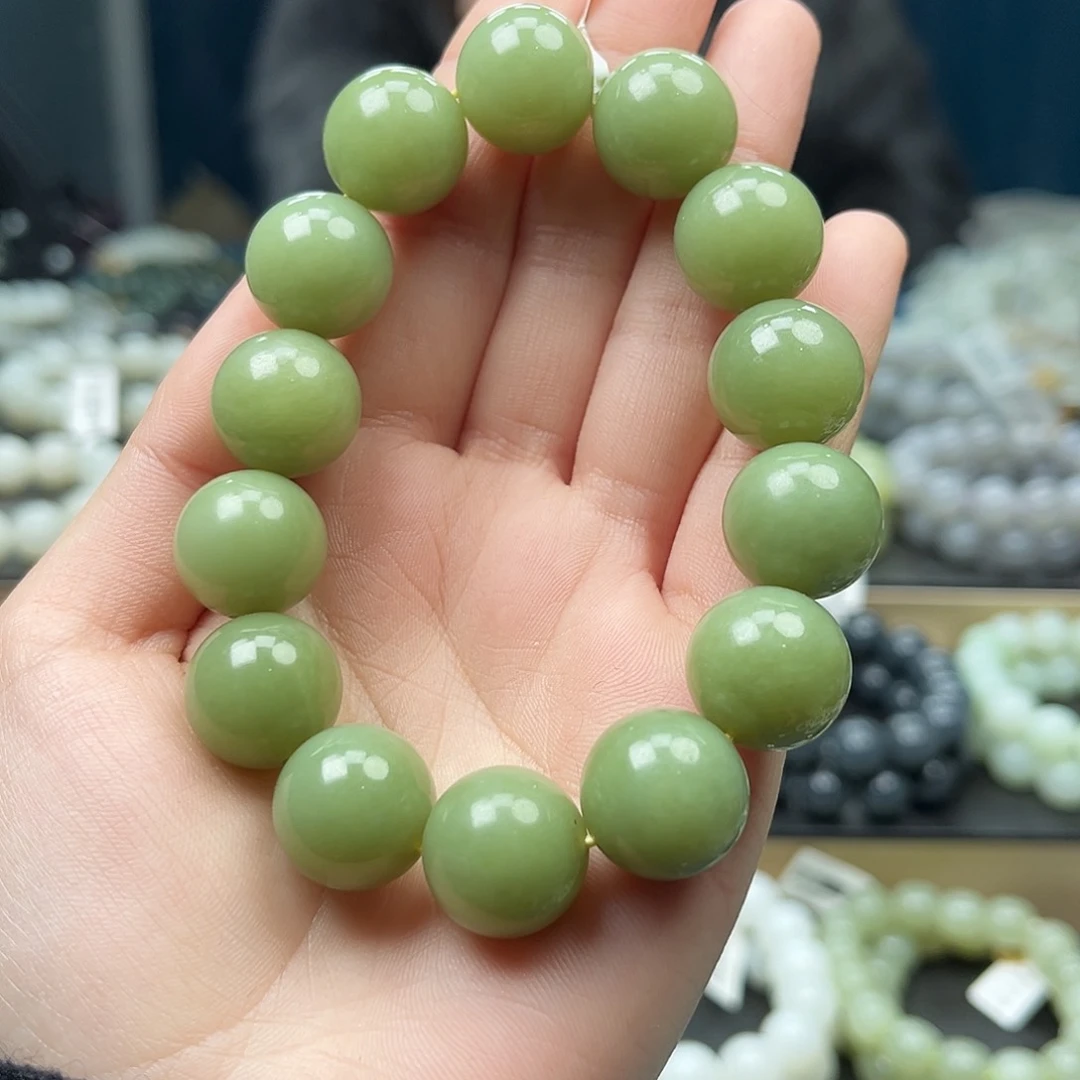 和田玉手链未镶嵌