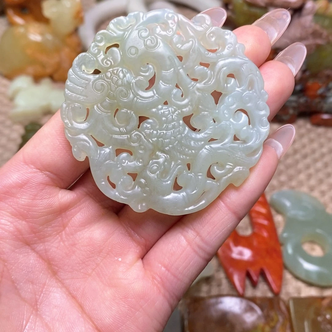 白玉菩提吊坠白玉菩提白玉菩提摆件