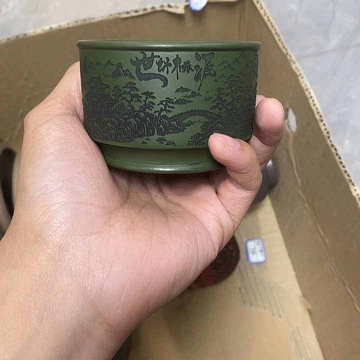 茶杯紫砂瑕疵不退不换