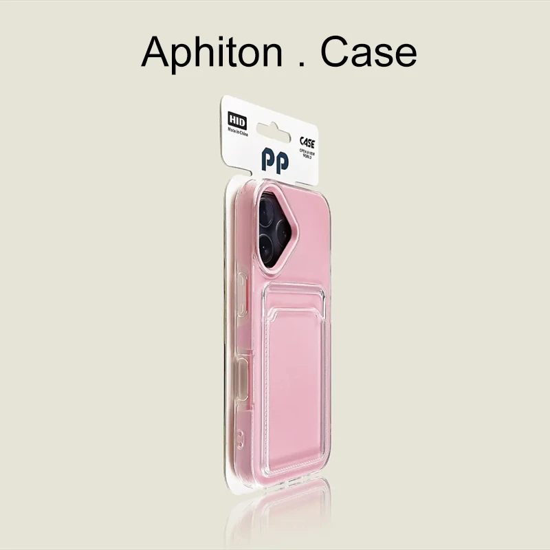 粉色糖果卡包适用苹果16/15promax二合一手机壳iPhone13/14保护套