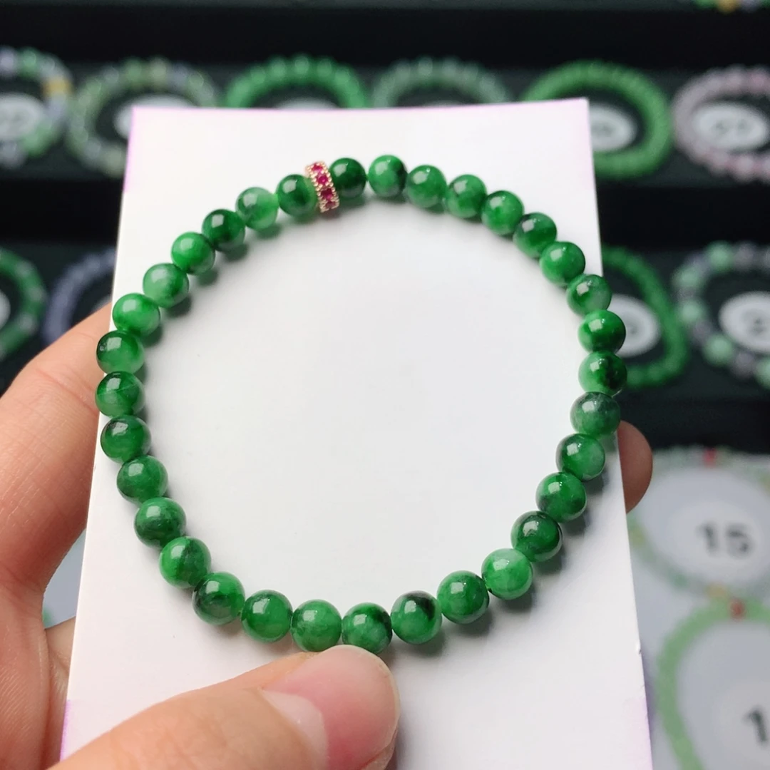 翡翠未镶嵌手链翡翠