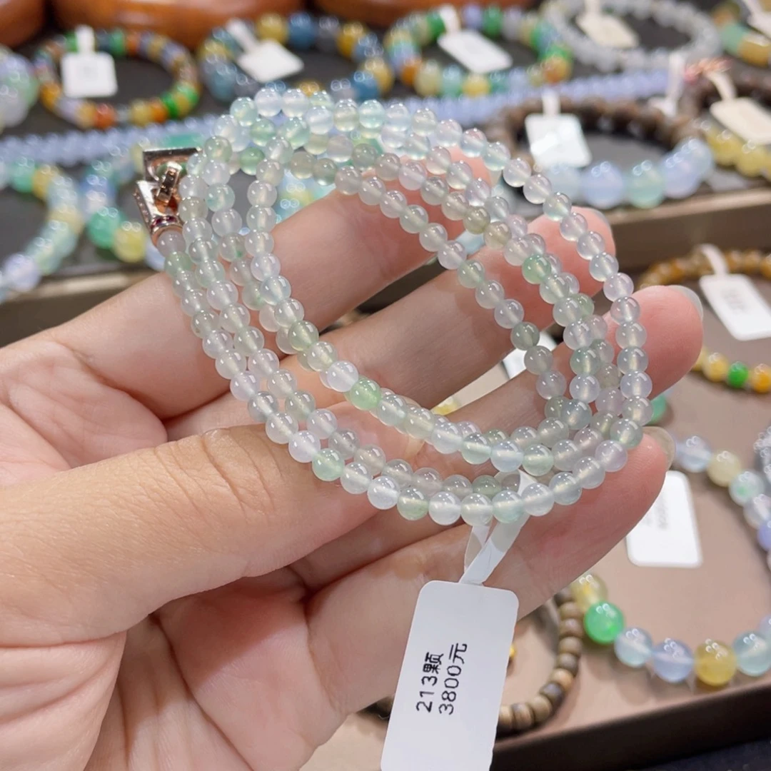 未镶嵌手链翡翠小清新