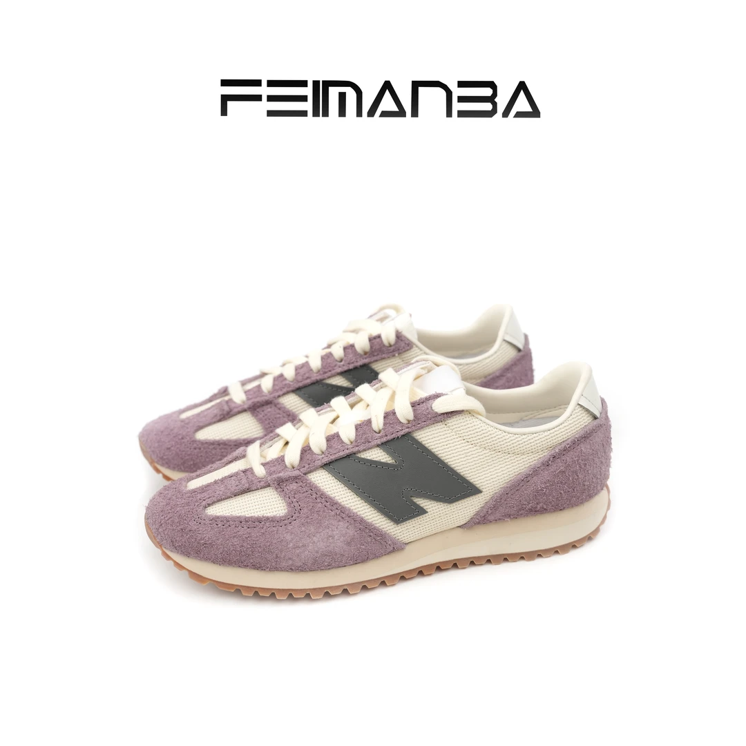 FEIMANBA基石系列 原厂面料组合 拼色运动休闲女鞋 阿甘鞋