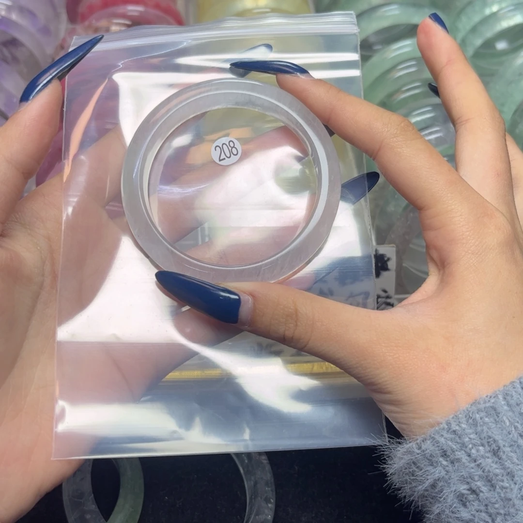 #***o水晶手镯未镶嵌手镯