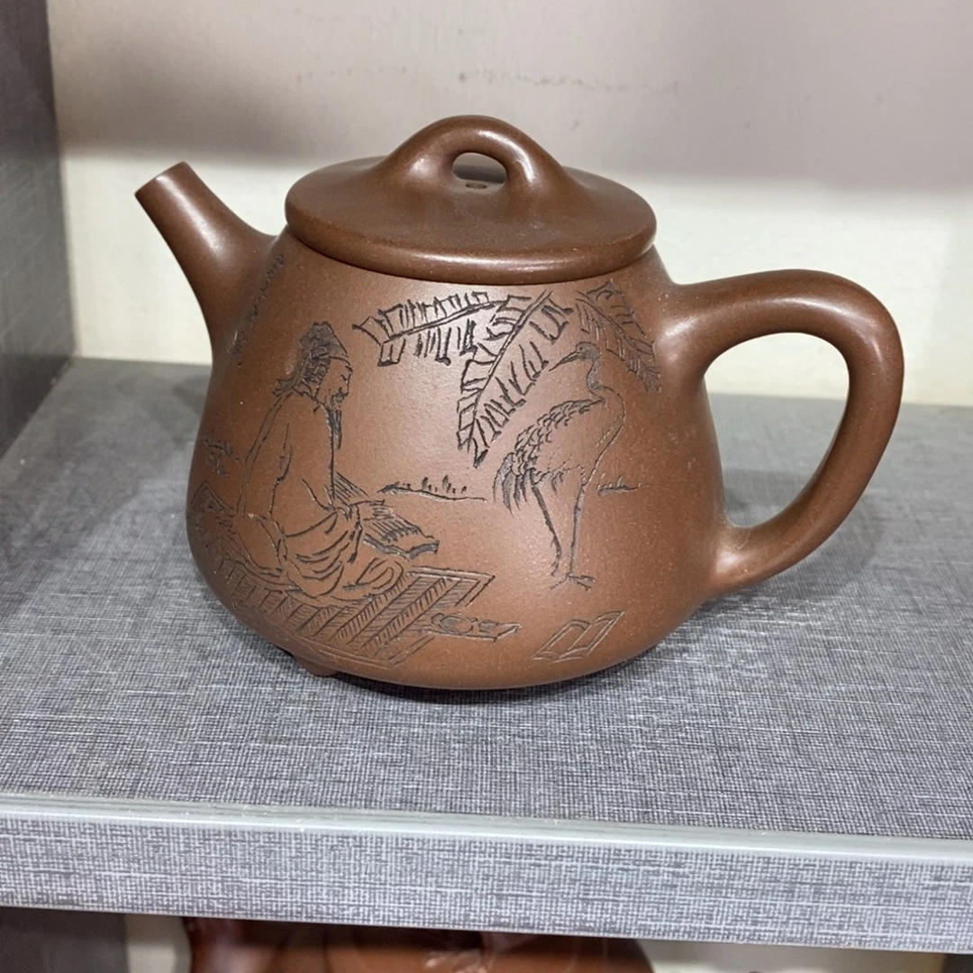 紫砂茶壶原矿手工3