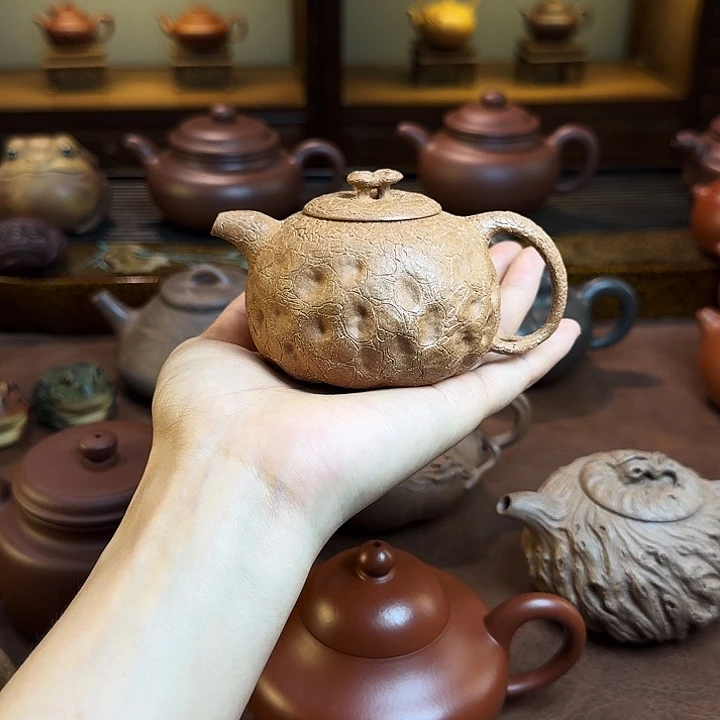 茶壶紫砂供春壶，老段泥