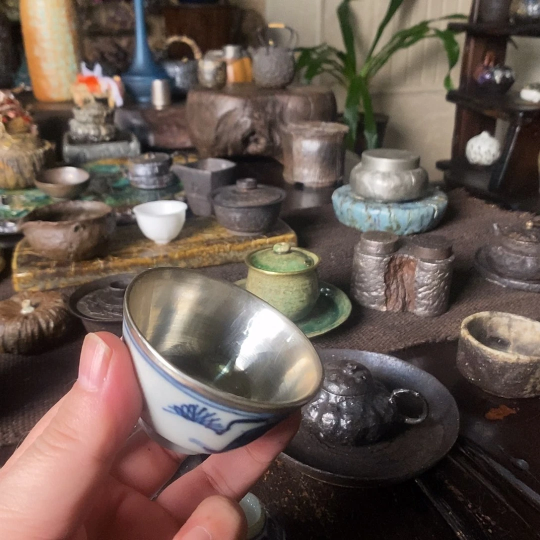 嬡***手工制作柴烧茶具