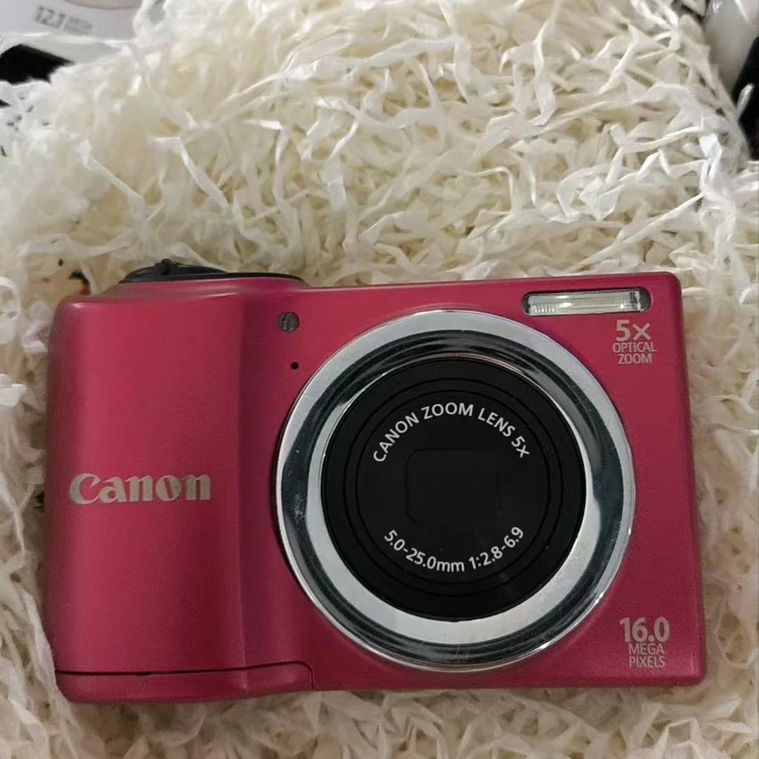 99新 Canon/佳能 佳能A810红色1600W像素5倍变焦