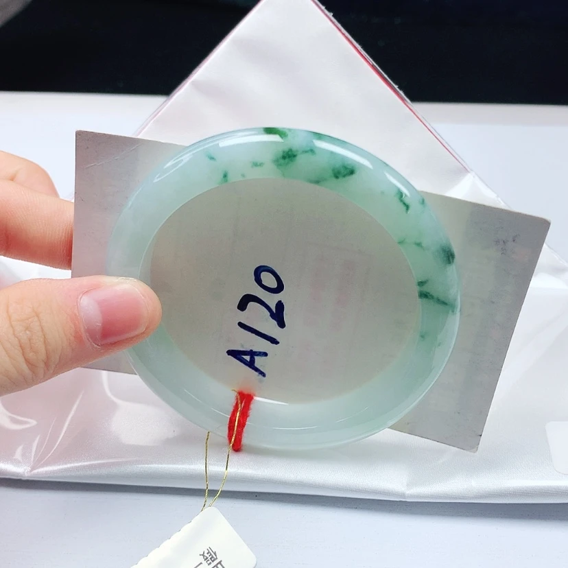 【闪购商品】翡翠手镯未镶嵌天然缅甸a货手镯54+