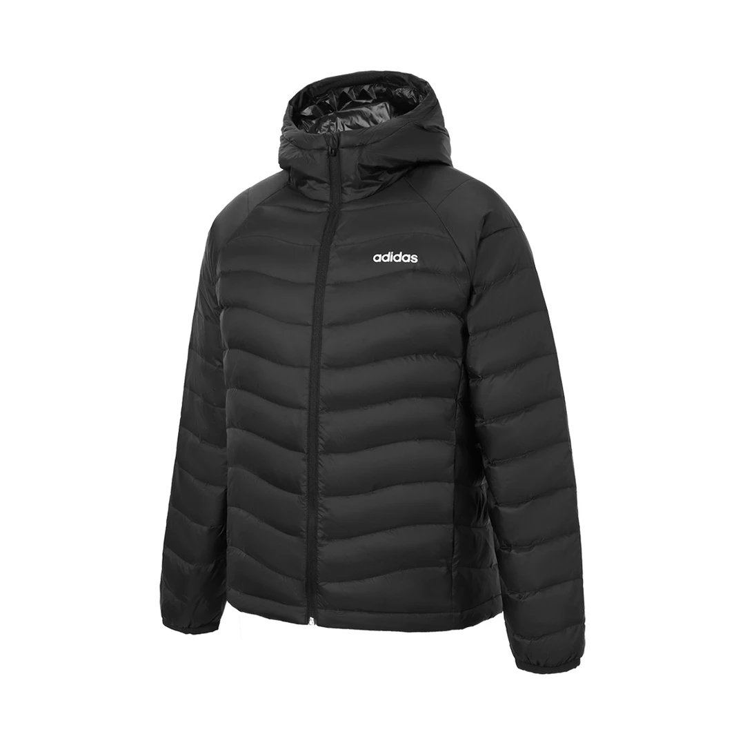 adidas/阿迪达斯男女同款羽绒服连帽运动服轻薄外套JW1682/JW1681