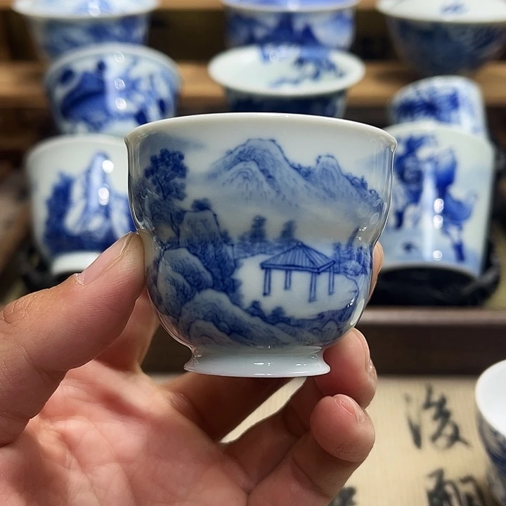 景德镇手工手绘作品
