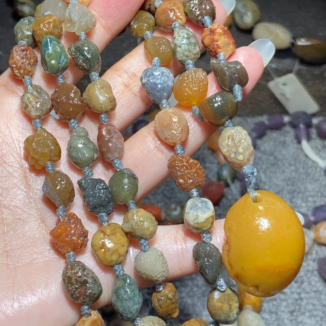 未镶嵌玛瑙/玉髓珠宝半成品