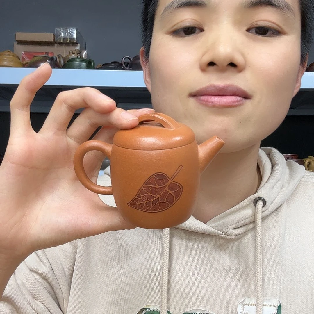 茶壶紫砂民间手艺人全手工制作