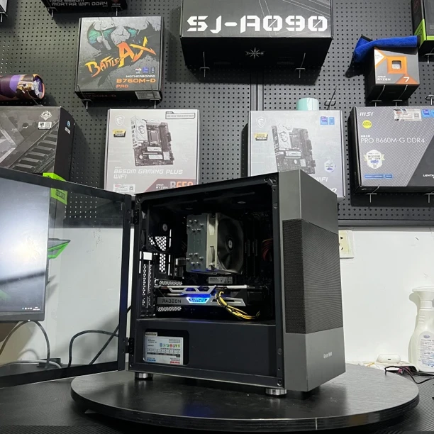 9新  R5 5600X 6600XT 二手组装电脑主机