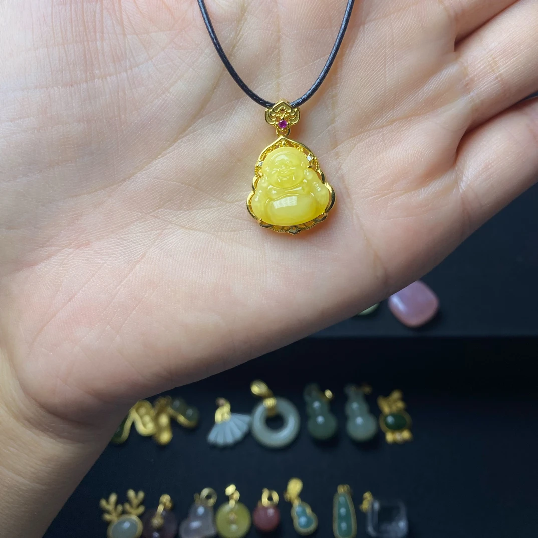 蜜蜡 小佛公 精致