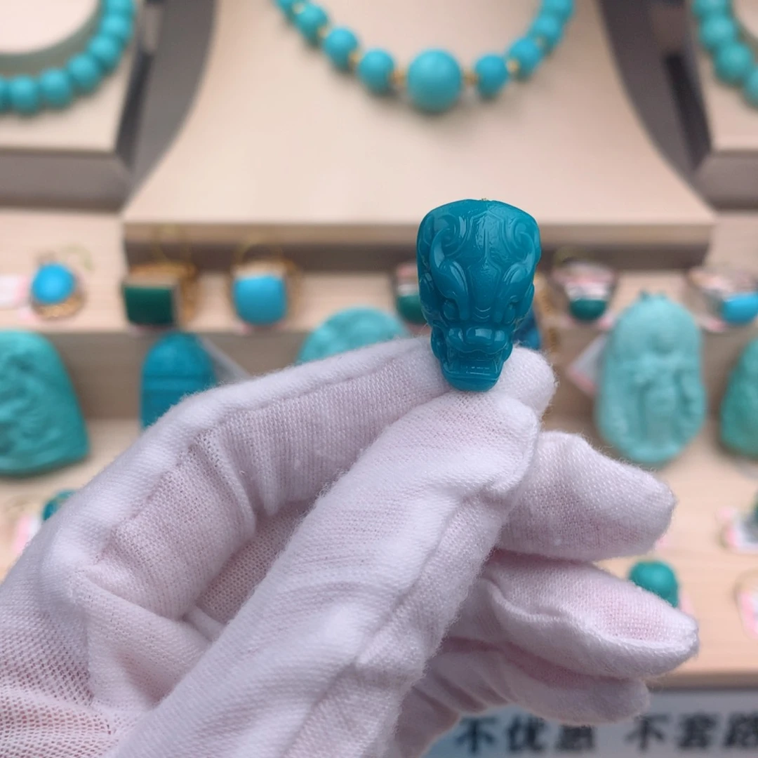 绿松石珠宝奇石未镶嵌