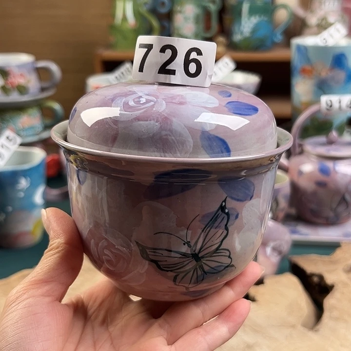 景德镇陶瓷手绘茶具726
