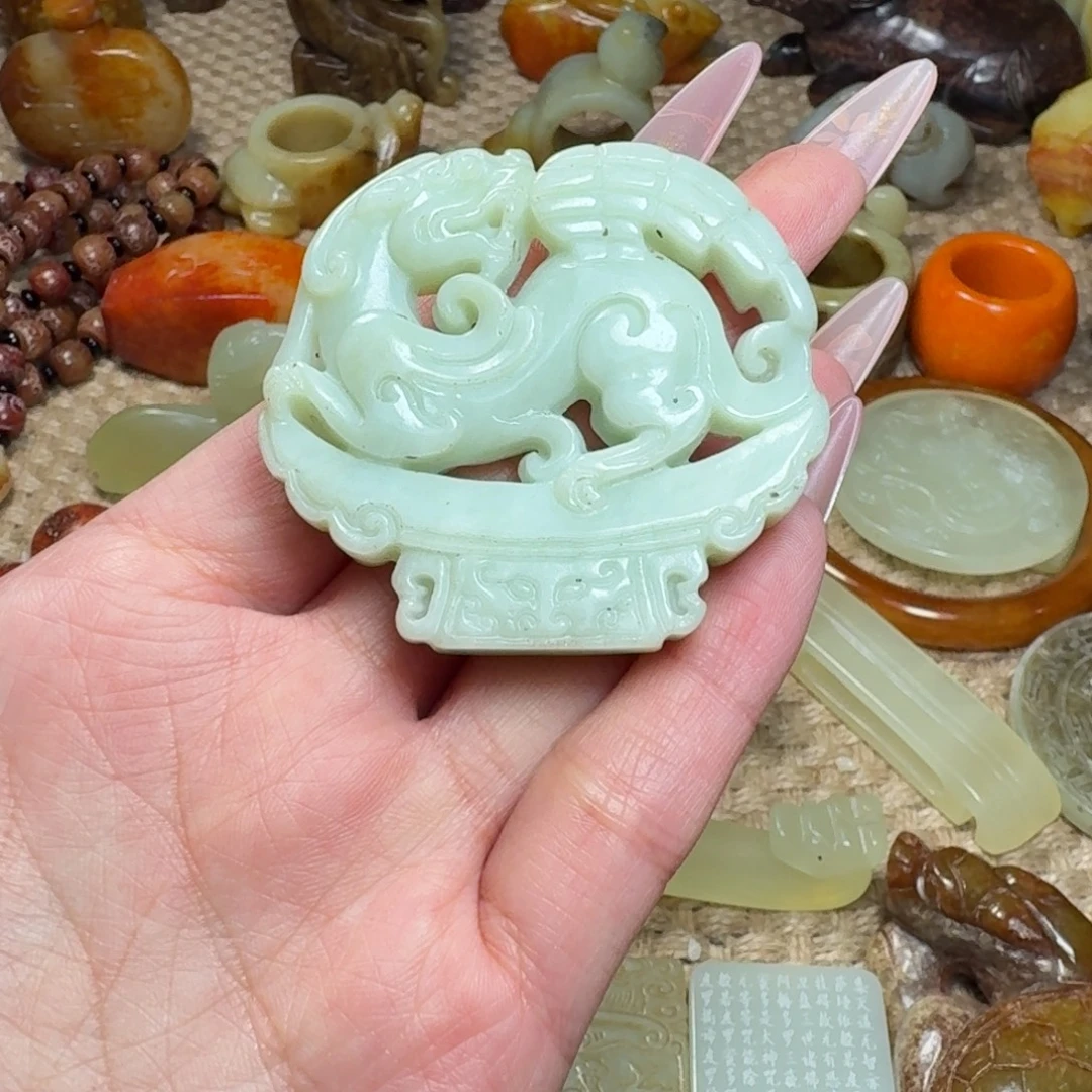 吊坠白玉菩提挂件