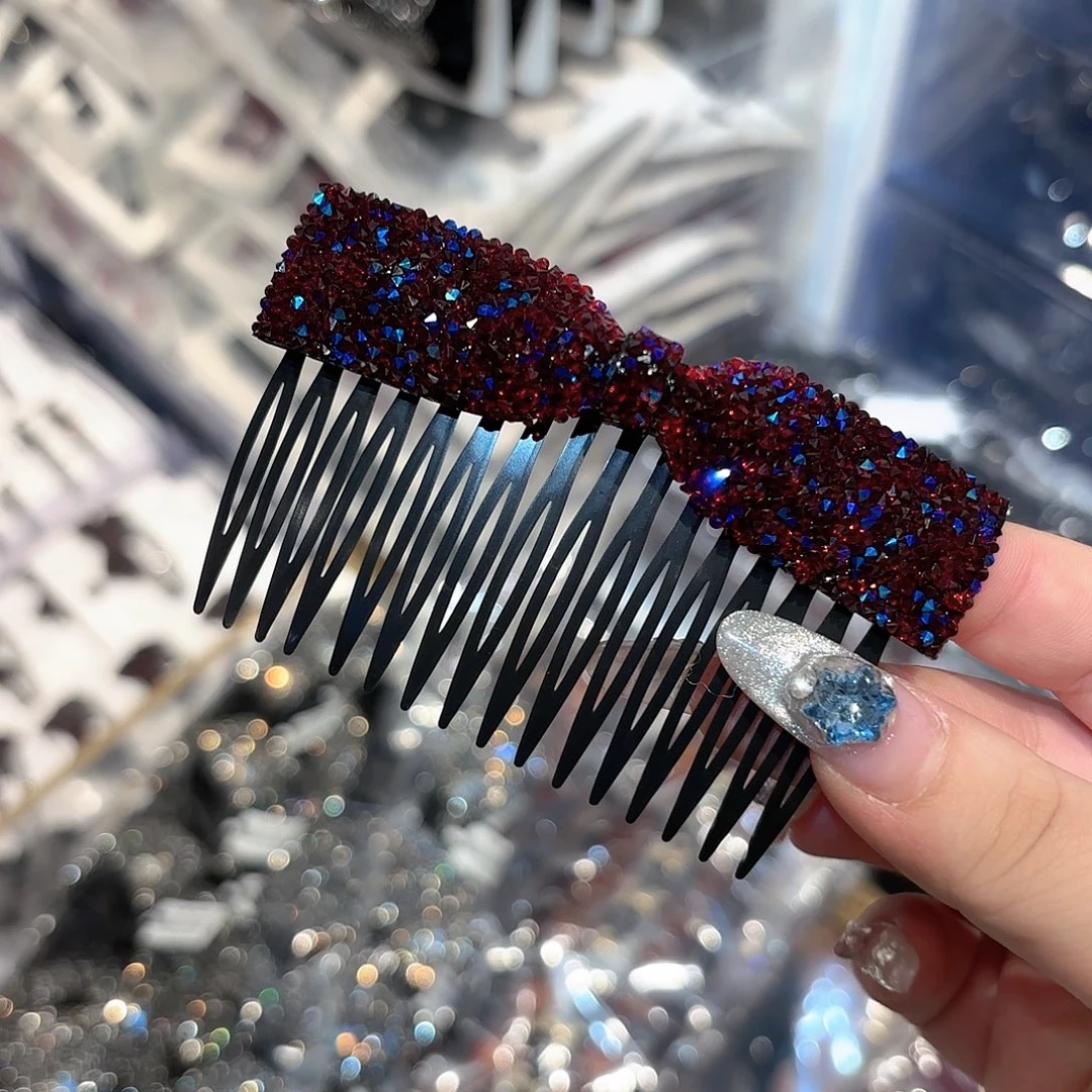 皮质铁合金发饰发夹