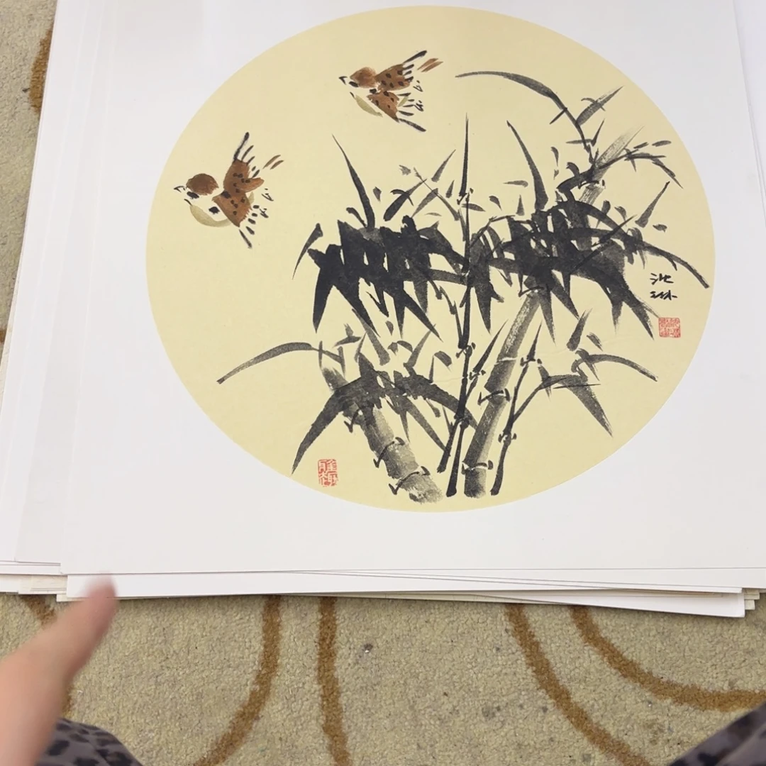 国画国画老师作品刘