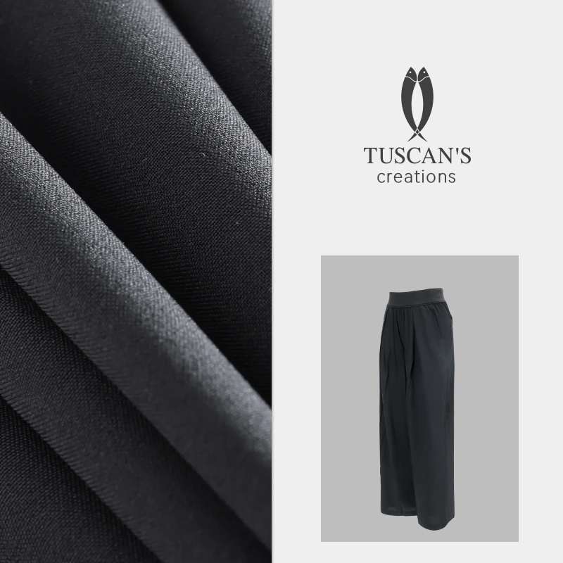 408TUSCAN'S CREATIONS夏季显瘦透气阔腿防晒裤宽松速干裤