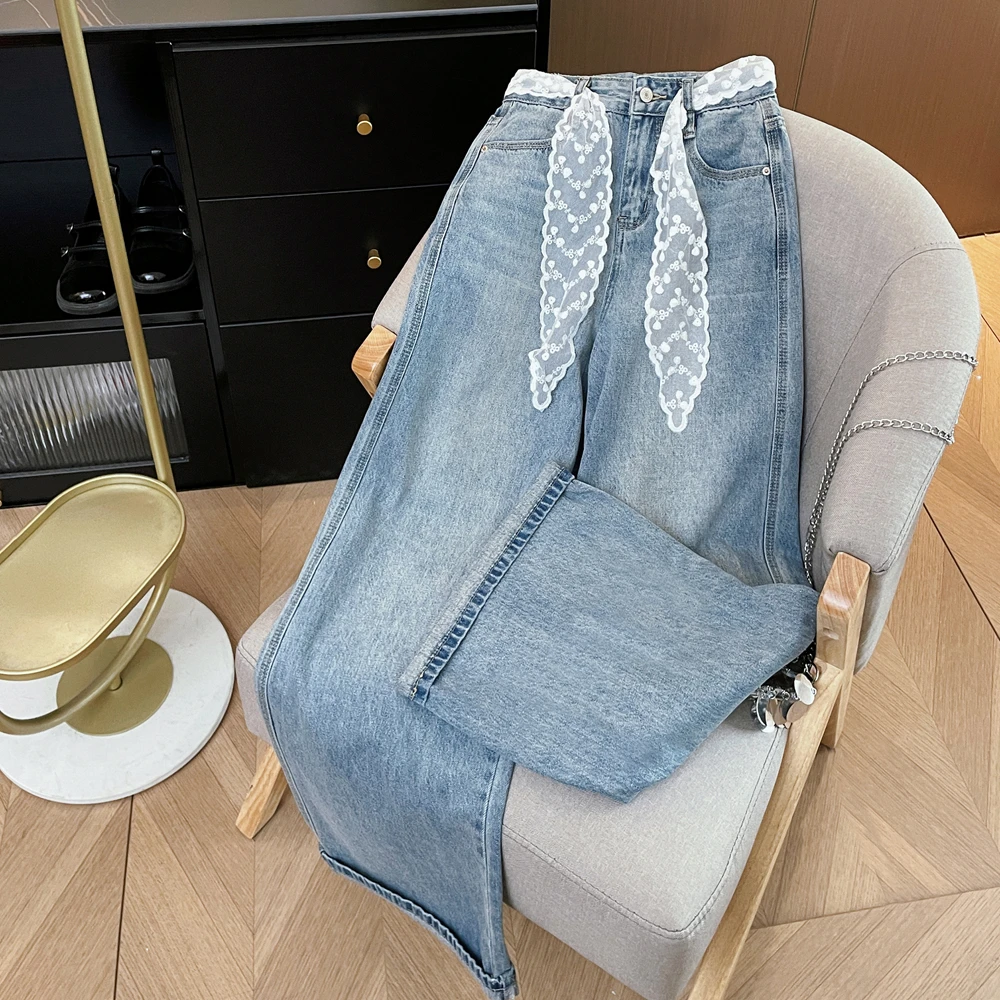 ①2025年工厂次品女装牛仔裤库存版衣