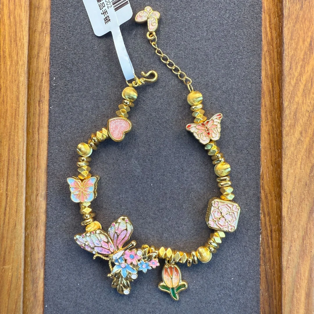 （斯专属）999足金珐琅彩手链05211001