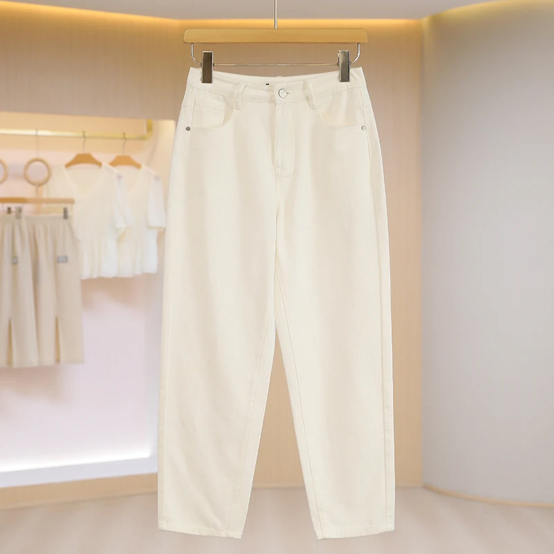 Z293-伍莎服饰云仓百搭时尚新款牛仔裤夏季#WYX46Z004