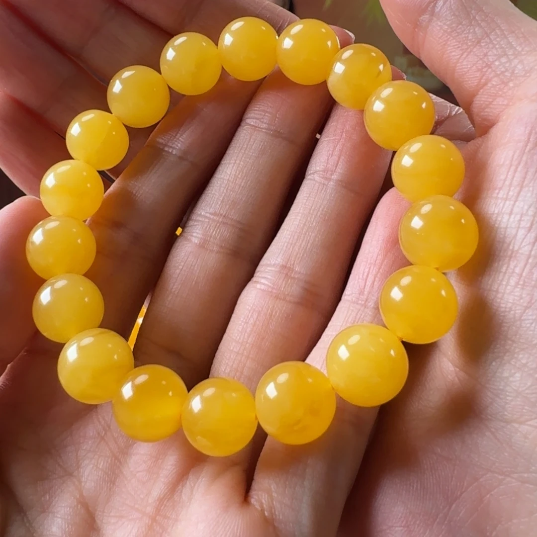 小****蜜蜡未镶嵌毛衣链