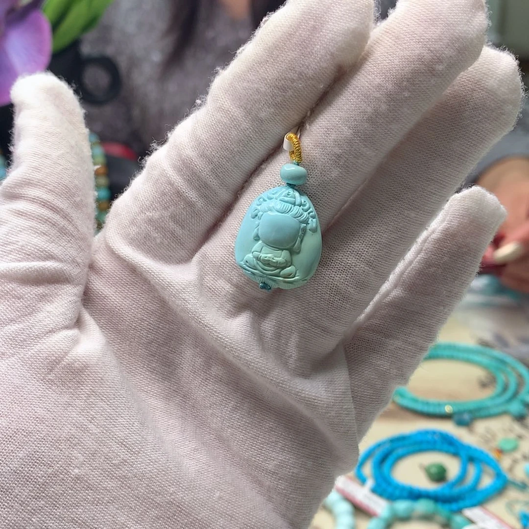 绿松石未镶嵌配饰