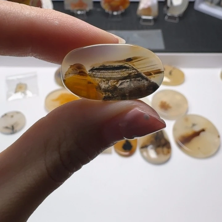 玛瑙/玉髓未镶嵌摆件