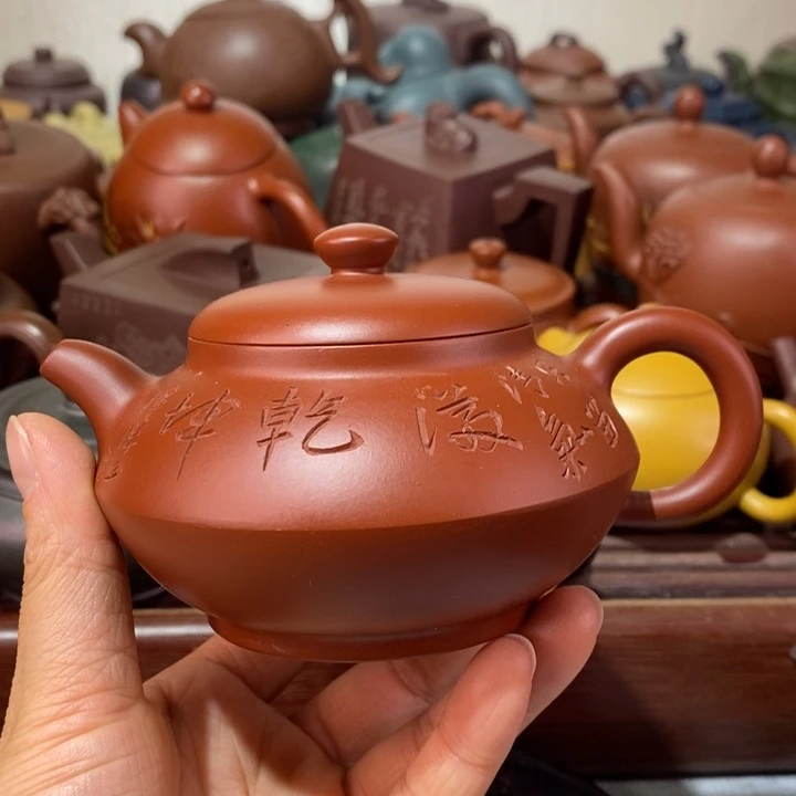 茶壶紫砂微瑕处理一把