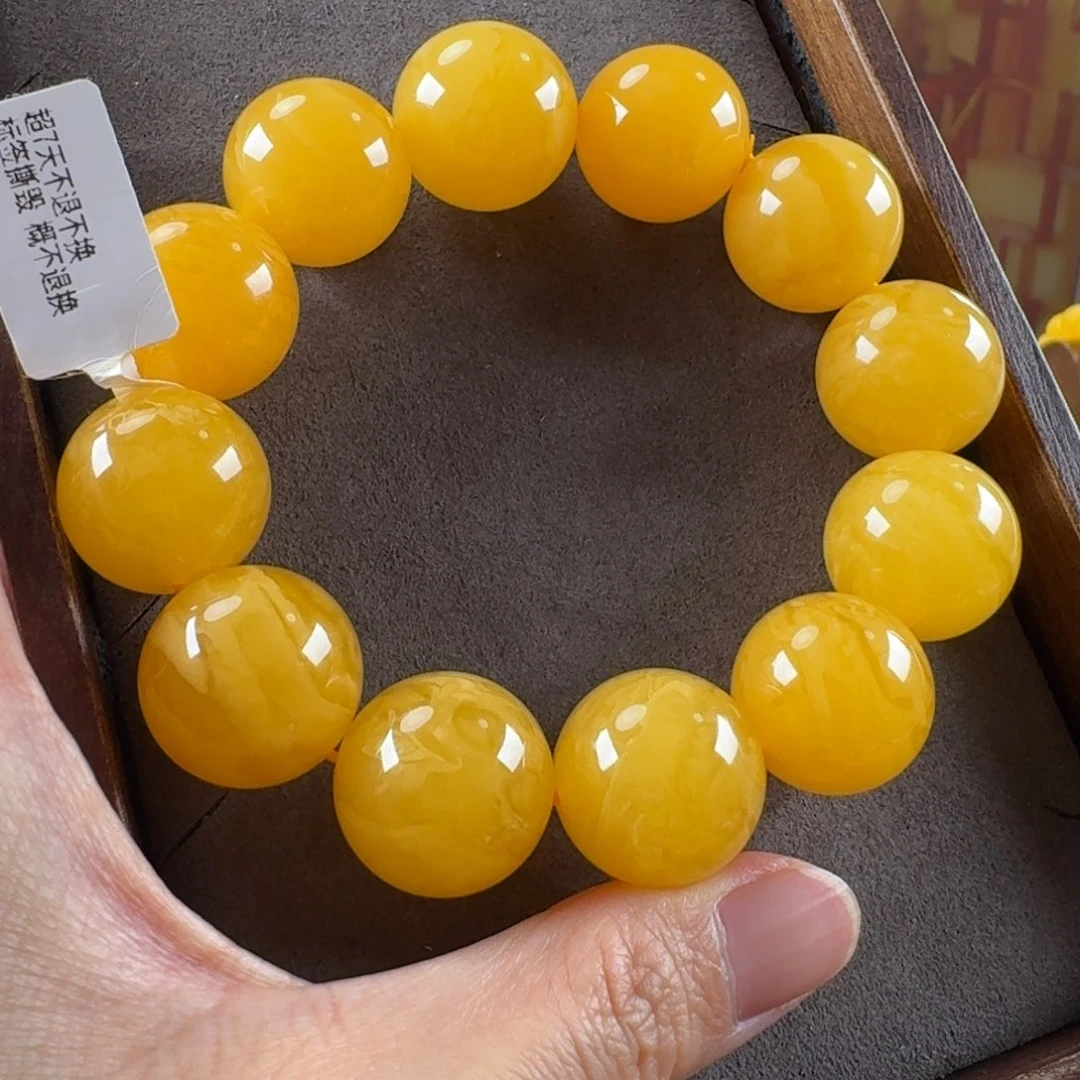 蜜蜡未镶嵌毛衣链