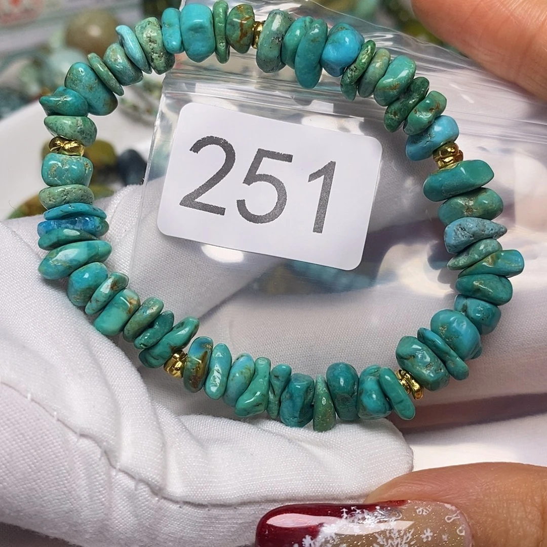 绿松石未镶嵌珠宝半成品