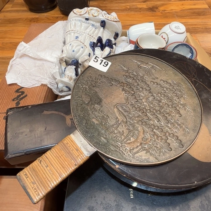 瓷片呀工艺品摆件瓷器摆件正能量