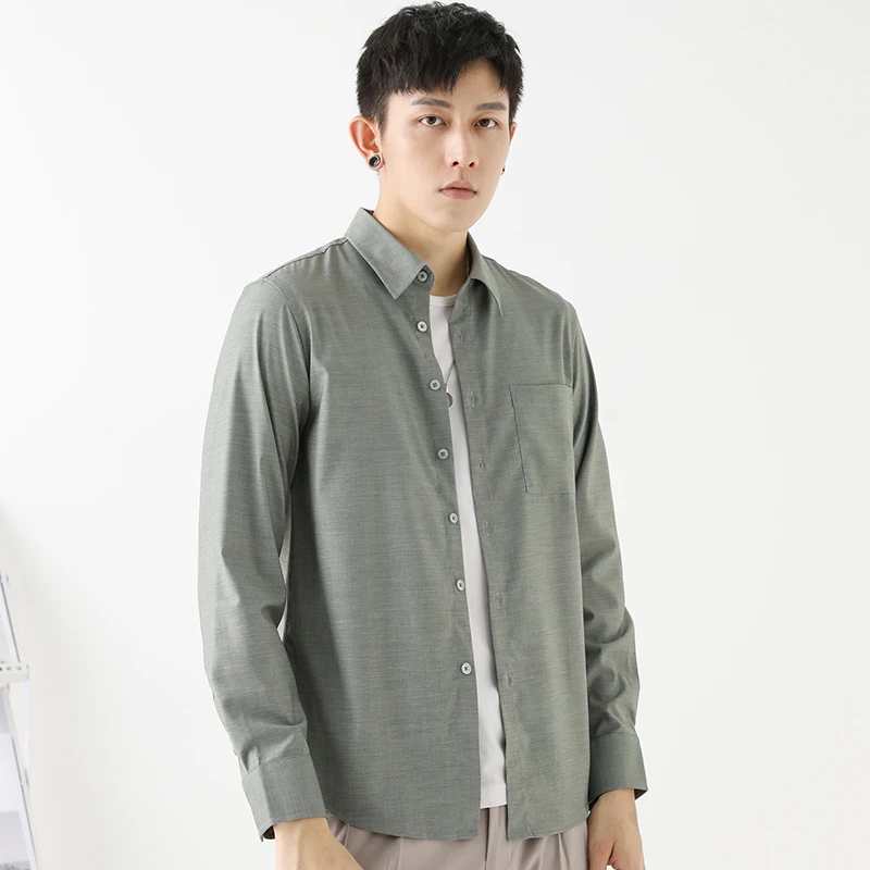 【琨】夏季男士休闲衬衫F028
