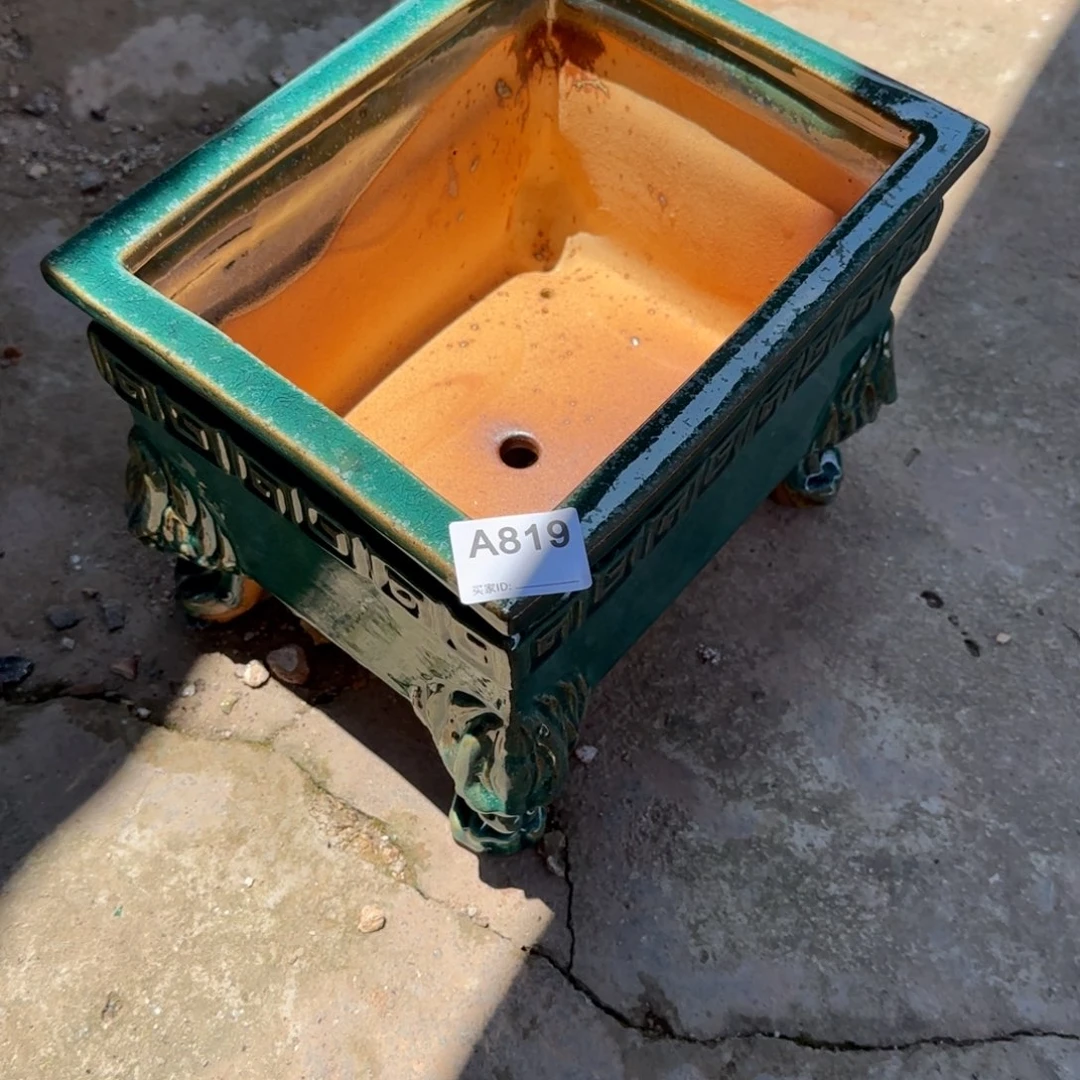 紫砂花盆小*頭819