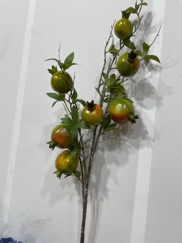 仿真花石榴柿子专拍