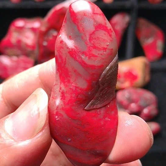 昌化鸡血石昌化鸡血石精品挂件