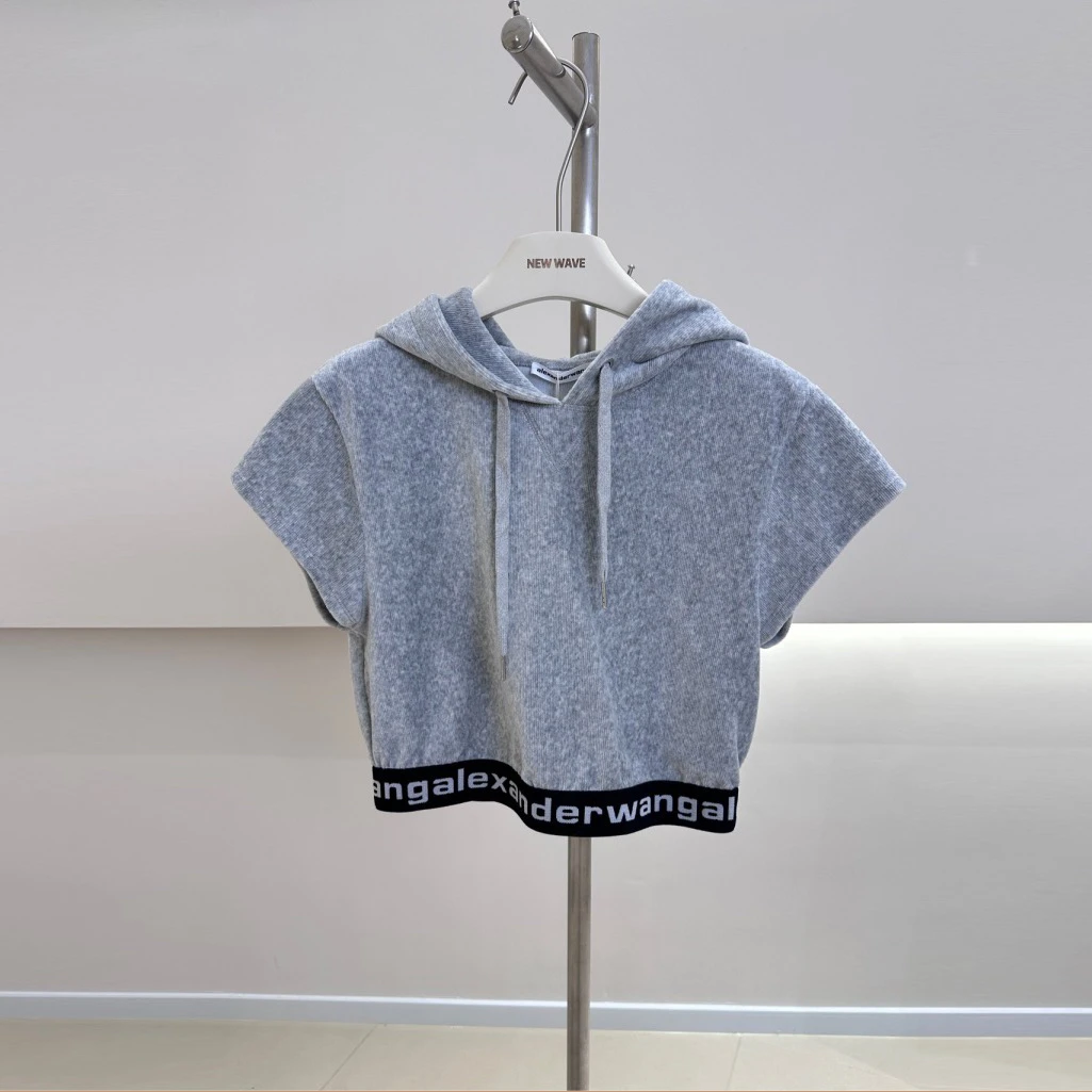 99新 Alexander McQueen/亚历山大·麦昆 AL03150 连帽T恤M原价2k+