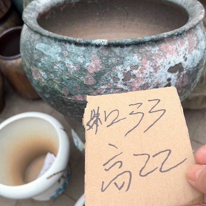 陶瓷景德镇精品花盆栽适合