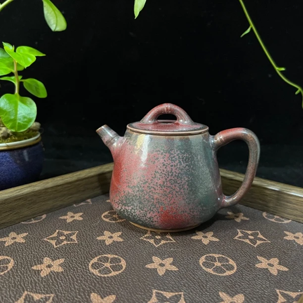 神垕钧瓷艺术精品手工功夫泡茶茶壶高瓢壶