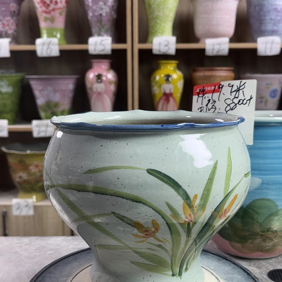 景德镇陶瓷花盆花盆