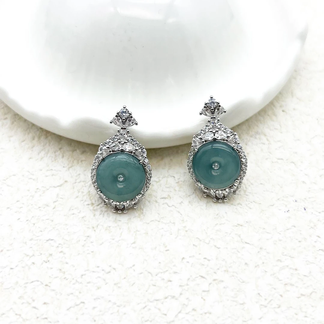 天然翡翠时尚轻奢吊坠-AXW1069多样性发一尺寸11mm