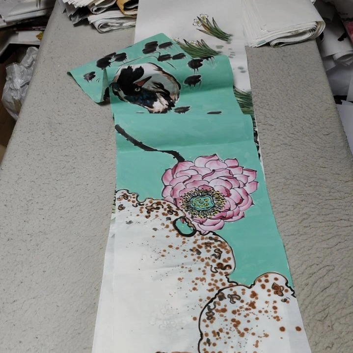 蓉***间国画国画花鸟花鸟国画