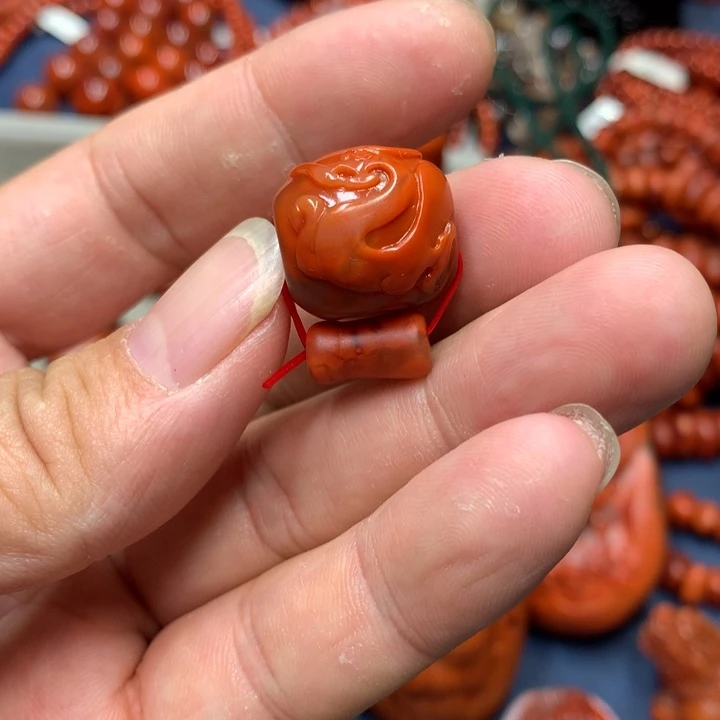 未镶嵌配饰南红玛瑙17+m m