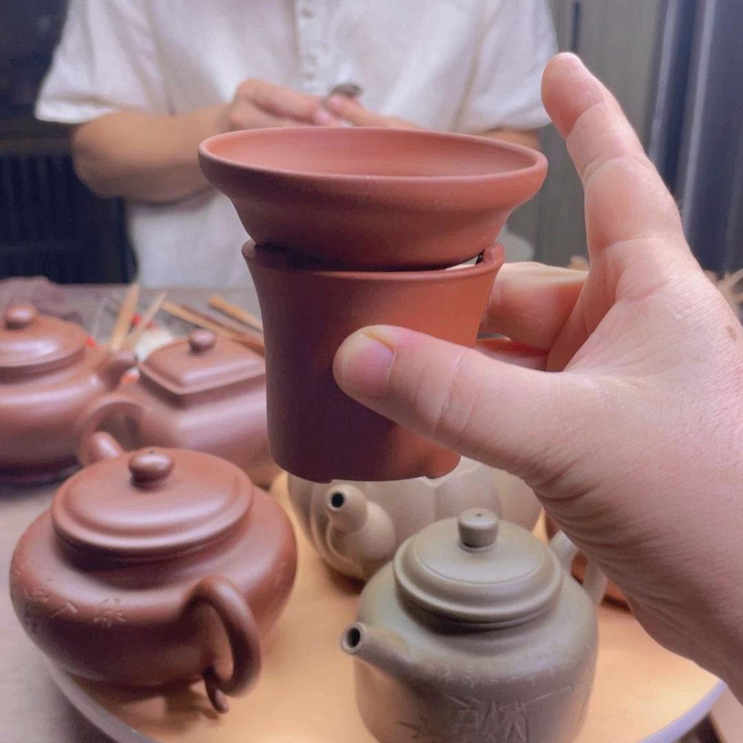 L***段茶壶紫砂茶壶茶漏
