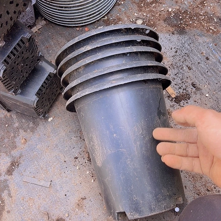 加厚兰花盆口径18高20发6个