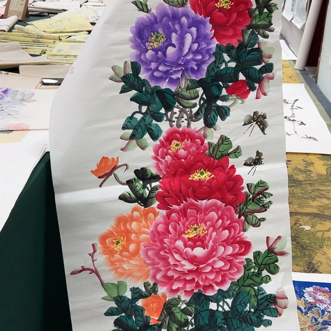 国画宣纸国画纯手绘作品