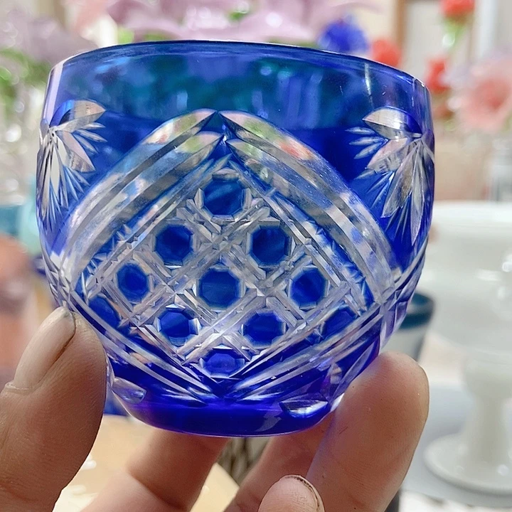 琉璃手工艺品琉璃花瓶高度7厘米71